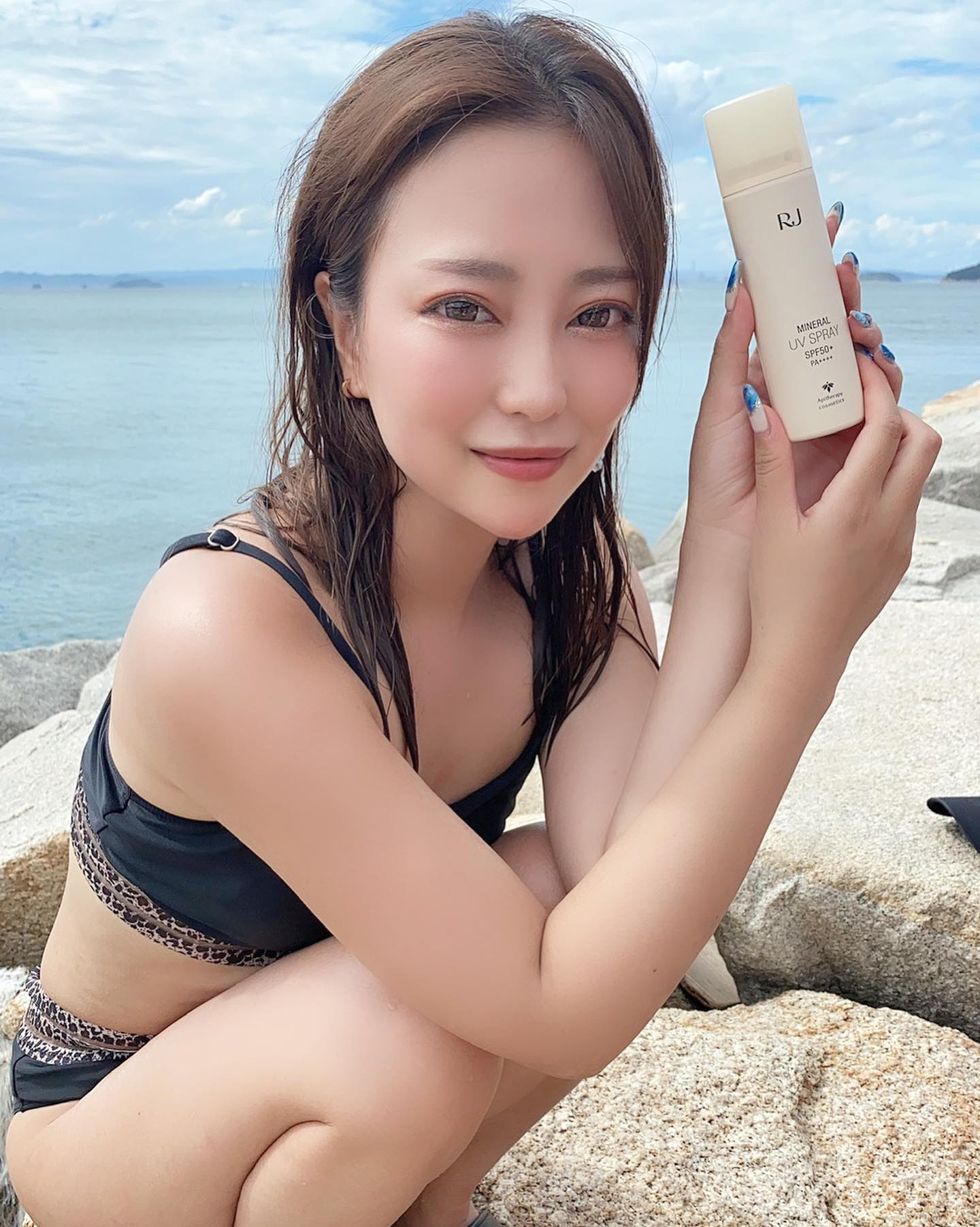 口コミ投稿：.🏖６月に山田養蜂場から発売されたばかりの新商品　『RJミネラルUVスプレー』UV対策…