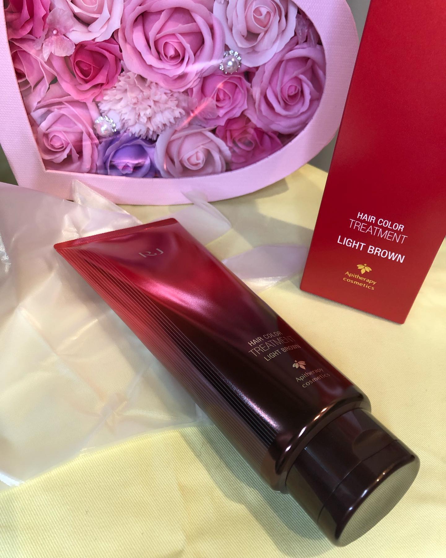 RJヘアカラートリートメント ライトブラウンのクチコミ（口コミ