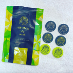 「アロマdeマスク」今愛用している便利アイテム！！マスクの外側に1枚貼るだけで本格的なアロマの香りを楽しむことができるアイテム。アロマの力をウイルス対策や心身のリフレッシュやリラッ&hellip;のInstagram画像