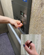 このおしゃれなリングの秘密は？😁😁⁡非接触リング、タッチリンです。⁡エレベーターのボタンや自販機のボタン押す時、なんかちょっと気になりますよね。だからといって、毎回消毒しな&hellip;のInstagram画像