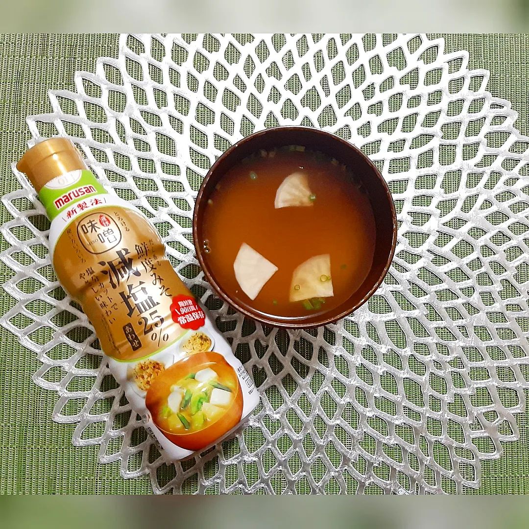 口コミ投稿：ஐ☘︎︎ 便利で美味しい 液体味噌♡⁡⁡⁡ #液体味噌 って溶かす手間がなくてとっても便利♡⁡…