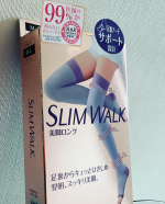 こんにちは！モニプラさんのご紹介で、スリムウォークの美脚ロングを試しています！スリムウォークは、昔から愛用していたので嬉しいです！ロング系は初めてだったのですが、とってもいい感じ！ちょうどいい圧で足が&hellip;のInstagram画像