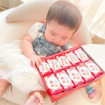 ..スマイルビスコ☺︎届いて箱開けた瞬間かわいいいいいいい🤤💓ってなった♡自分用に作っても良いし、プレゼントにピッタリだなって思った〜🥰今回は敬老の日が近い&hellip;のInstagram画像