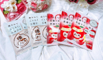 JUSO BATH POWDERりんごとひのき🙆&zwj;♀️旅するJUSOちゃんのご当地入浴剤シリーズにりんごとひのきが登場したよー🥹デザインかわいい🥰お風呂にいれてみると&hellip;のInstagram画像