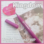 ..🌷商品ブランド：キングダムアイテム：リキッドアイライナーWP参考価格：&yen;1430(黒龍堂グループオンラインショップ)ー♡ーーーーーーーーーーーーーーーーーー🌷概要8月22日に発&hellip;のInstagram画像