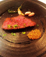 美味しい💗癒しの時間😊#神楽坂 #飯田橋 #ディナー #コース料理 #ワイン #美味しい #天使の海老 #メカジキ #五島列島 #黒毛和牛 #ラルバ @lalba___standup&hellip;のInstagram画像