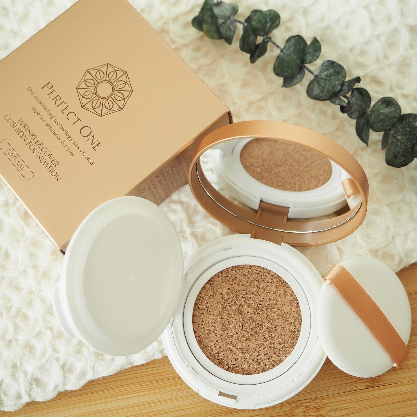 パーフェクトワン 薬用リンクル＆カバークッションファンデーションの