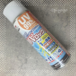 .UVロック(衣類・布用)をおためししました。衣類・布製品・帽子・日傘等にサッとスプレーするだけで強力UVカット・撥水・撥油効果が得られるスプレーです。綿100u0025の生地は99.0u00&hellip;のInstagram画像