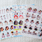 ⑅みんなのシール⑅モニターさせて頂きました♡スマホのアプリで簡単にシールが作れました𓈒𓏸人物切り抜いて作るのは指の操作だと細かくて大変だったけど💦フレームや型を使った作り方はとって&hellip;のInstagram画像