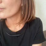 🌱ヒップマグネループ　エアリーフリー🌱細ーいマグネループ♡超スリム！！待ってました🤭クビにつけていてもストレス無しで使えるので、仕事中にもつけています◎血行を促進してくれる&hellip;のInstagram画像