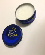 リラックスナイトバームを使用しました🌙*.｡★*ﾟ⁡おやすみ前に塗るだけ。リラックス効果で夜もスヤスヤ。サラサラ新感覚でべたつかない高保湿バーム。⁡⁡⁡青色のちょっとメタリックなジャ&hellip;のInstagram画像
