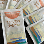 スターリミルクゴールドＥＸ免疫ミルク強化版！！ＩＤＰというラクトフェリンなどの混合物。ラクトフェリン単体よりも９倍高いという物質。高タンパク、高カルシウム！免疫力あげて日々心地よく&hellip;のInstagram画像