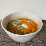 .蟹だし鍋つゆ🦀.蟹・帆立・焼きあご・かつお節・昆布といろいろなだしが使われているから半端ない旨みのある鍋になりました◎.#PR #マルトモ株式会社 #マルトモの新商品つかってみた &hellip;のInstagram画像