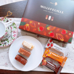 ＼サクサク♡／⁡🤎メリーチョコレート　ミルフィーユ🤎⁡⁡最近食べたおやつ🍫⁡メリーチョコレートの代表的なお菓子 ミルフィーユが「チョコレートが美味しいミルフィーユ」という新しいキャッ&hellip;のInstagram画像