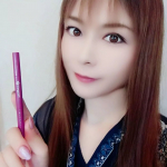 キングダム リキッドアイライナーから【モーヴピンク】が誕生👀✨憧れのトレンドのくすみカラー💜いつもは黒のリキッドアイライナーでアイライナーを引いていたので「モーヴピンク」って新鮮🥰&hellip;のInstagram画像