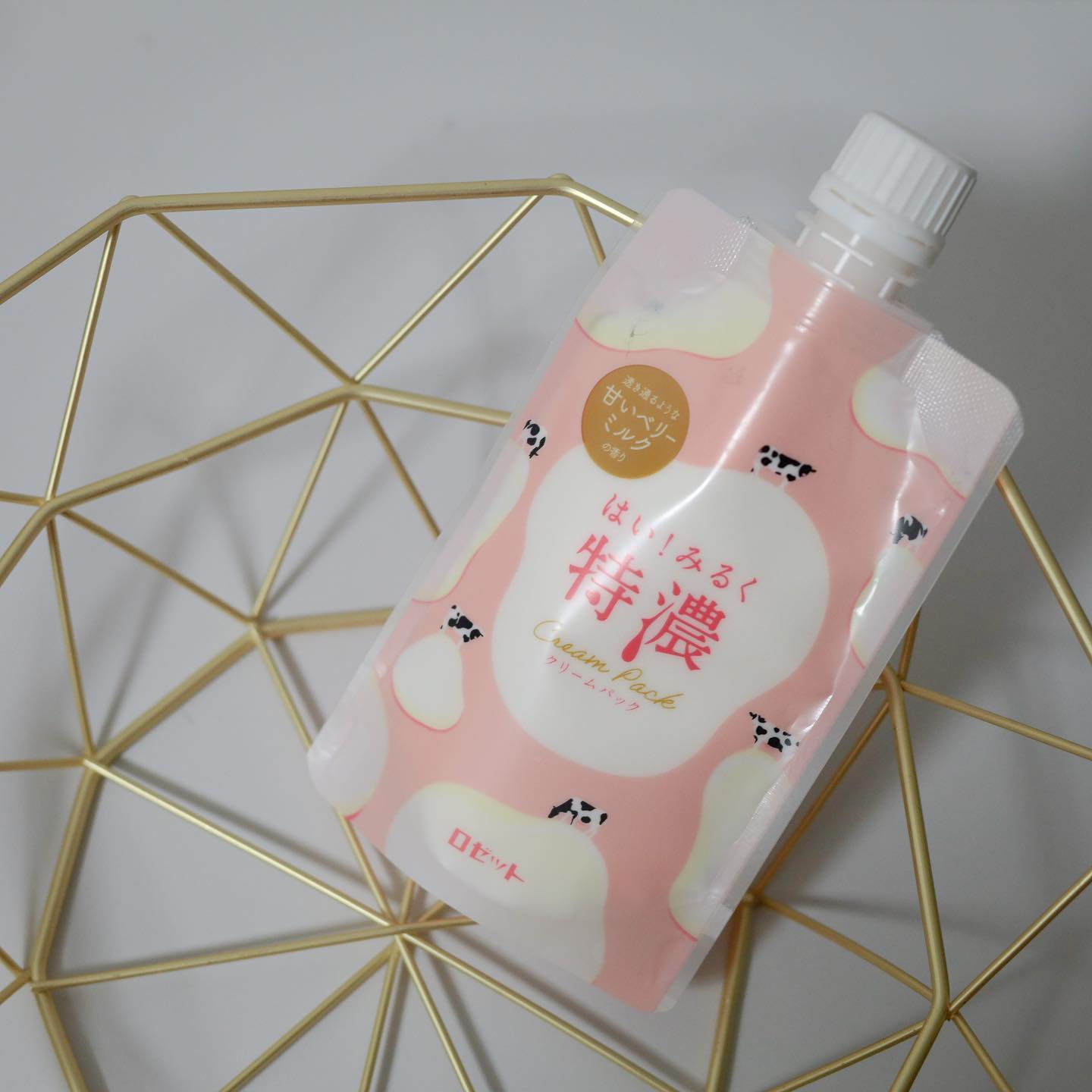 口コミ投稿：はい！みるく特濃洗い流すタイプのクリームパック✨✨ミルク由来成分とシルキースクラ…