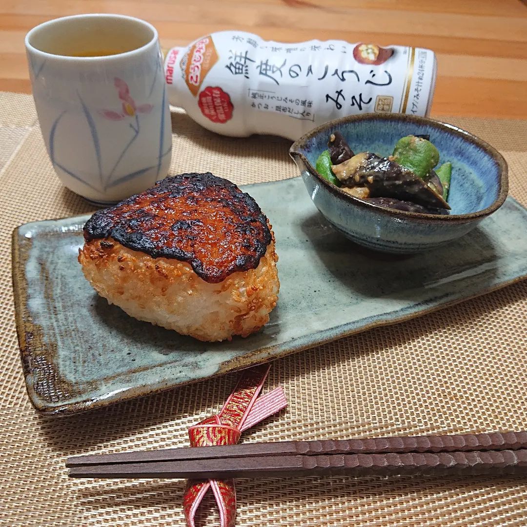 口コミ投稿：.#鮮度のこうじみそ を使って3品今年も始まりましたね。#OnigiriAction ということで…