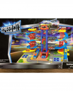 子供達がお気に入りのトイザらスオリジナル商品のspeedcityのおもちゃ🚗&sup3;₃長男5歳は幼稚園に行く前にパジャマで遊んでますw次男3歳は自分なりの遊び方を見つけて楽しんでます♡🌟&hellip;のInstagram画像