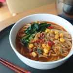 こんにちは☺️本日のおうちごはん🌱 台湾ラーメン @kinrei_fan お水がいらないシリーズ本日は台湾ラーメン🇹🇼🍜&ldquo;旨辛いひき肉入りでガツンと辛くてクセになる&rdquo;野菜や卵をち&hellip;のInstagram画像