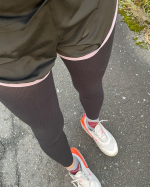 締め付けがキツすぎず履きやすい♪肌寒い朝のウォーキングに欠かせません😊🎶#キュリエット #キュリエットスリムレギンス #quliet #qulietslimleggings #着圧レギンス&hellip;のInstagram画像