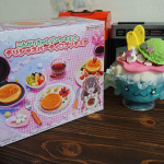 #デパプリパンケーキパーリィ ②@toysrus_jp より、#こんがりきゃらパンケーキメーカー #デリシャスパーティープリキュア が届きました&hearts;️保育園から帰宅したチビ子はめざとく#&hellip;のInstagram画像