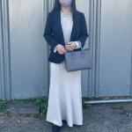 NissenのタテヨコストレッチUVカット7分袖テーラードジャケット&lrm;𓂃 𓈒𓏸⁡⁡⁡⁡⁡⁡⁡私は148cmでSサイズ着用。7分袖なんだけど、私の身長だと袖がピッタリ&hellip;のInstagram画像