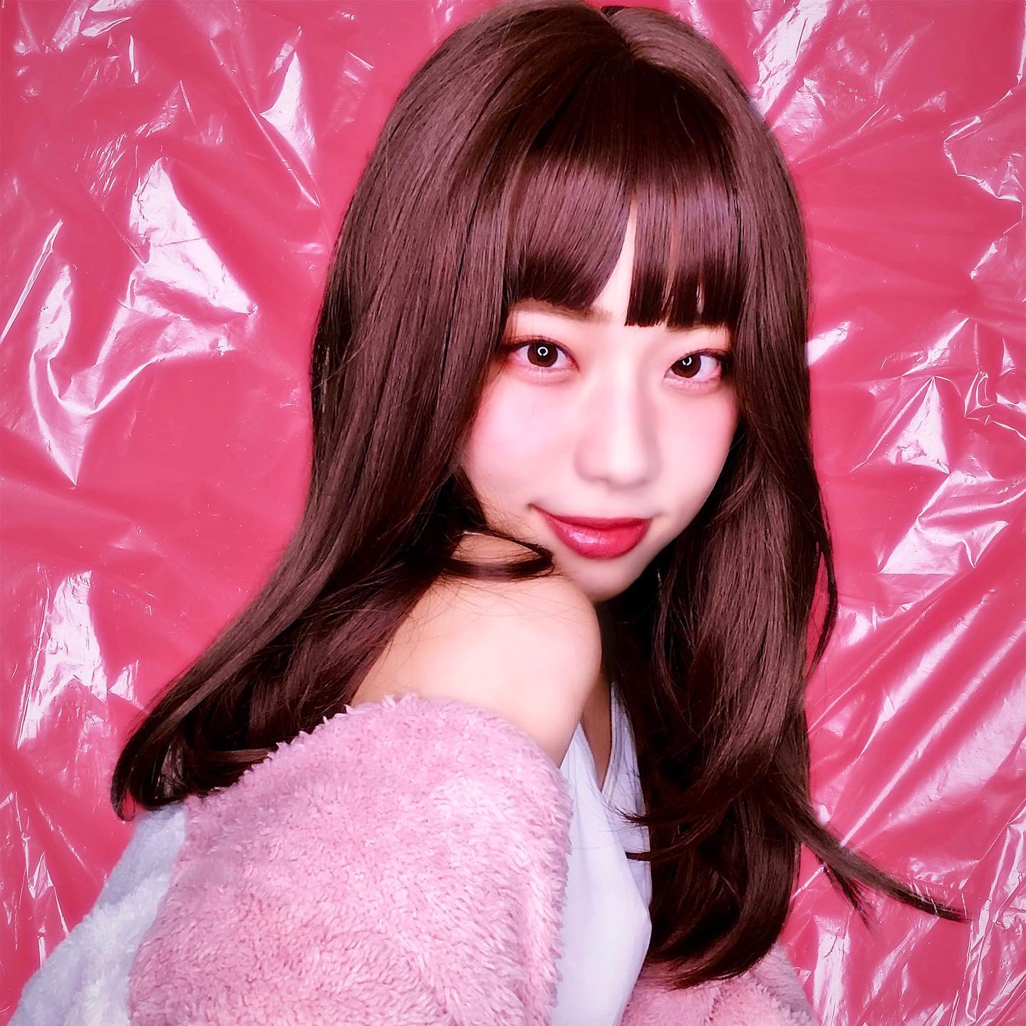 口コミ投稿：PINK MOODdress up as ur fav celebrity day🌿ミネラルファンデーションで肌を整えな…