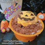 ハッピーハロウィン!!かわいいかぼちゃのモンブラン。おいしく頂きまし(*&acute;&omega;`*)♪楽しいハロウィンをお過ごしください♪#野菜をMOTTO #野菜をMOTTOかぼちゃ #m&hellip;のInstagram画像