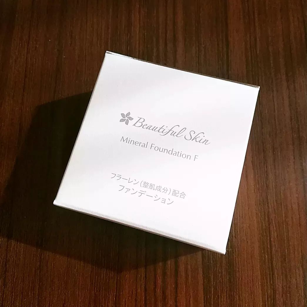 口コミ投稿：ミネラルファンデーションF肌へのやさしさにこだわったファンデーションというところ…