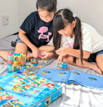 みんな大好きレゴ♡　　レゴ ディズニープリンセス アリエルの海のお城　　　第二弾です☺　かわいいアイテム沢山でテンション高い娘たち👧💕作るときも楽しくて仕方ない&hellip;のInstagram画像