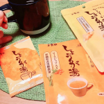 玉露園「しょうが湯」「から～いしょうが湯」&nbsp; &nbsp;『しょうが湯』さわやかでほどよい酸味のバラ科の果実ローズヒップが隠し味&hearts;️とてものいやすくて、おいしいです。ほっこりする味わい💮．『か&hellip;のInstagram画像