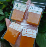 Eco&Nicoメイクも落とせる洗顔石鹸の開発モニターに参加させて頂きました。2023年春発売予定とのこと。AとBは、和ボタニカルの高級感ある香り。CとDは、オレンジの柑橘系の香り&hellip;のInstagram画像