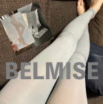 着圧レギンス BELMISE『slim leggings color+』をお試ししたよ❤︎・最近、夕方にやってくる"むくみ😭"なかなか手強い・・。・着圧だしワンサイズ大きめLを注文した私&hellip;のInstagram画像