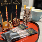 #お取り寄せ高級ポッキー#バトンドール バターリッチなプレッツェルと、コクのあるチョコレート🤍関西だと百貨店のデパ地下に売っておりまして、ご褒美やちょっとした贈答用に活用し&hellip;のInstagram画像