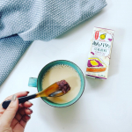 ＊＊＊＊＊＊＊＊＊＊＊＊＊寒い日は「豆乳飲料 あんバター味�」をホットで、、、北海道産あずきの小豆パウダーであんこ風味を味わえて、バターのコクがプラスされ、寒い日にほっこりするデザ&hellip;のInstagram画像