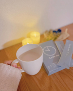 𓂃おすすめ𝖧𝗈𝗍 𝖣𝗋𝗂𝗇𝗄 ☕️𓈒𓂂𓏸⁡こどもを寝かしつけた後、𝟷日の終わりのリラックスタイムに🤍⁡ u0040cycle.me_official 𝚜𝚊𝚖𝚊の˗ˏˋ ムーンミルク ジンジ&hellip;のInstagram画像