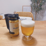 *グリーンハウスハンディビールサーバー*超音波による1秒間に4万回という振動でクリーミーな泡を生み出すというビールサーバーを使用させていただきました*これ、おうちで飲む缶ビールの泡が&hellip;のInstagram画像