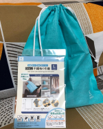 株式会社KAWAGUCHI菌や埃から衣類などを守る！洗いにくい物の抗菌対策！【Dew (R) 使用 不織布の巾着 L】埃や菌がつくと困るものを入れる巾着をモニターさせて頂き&hellip;のInstagram画像