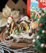 今日は「おかしのまちをつくろう」のキットを使って子供たちとクッキング🍪パッケージの裏面にもわかりやすい説明があったけど、動画もあったのですごくわかりやすかったです✨伸ばした生地をカットするのが&hellip;のInstagram画像