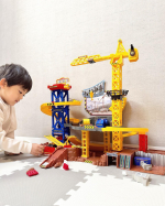 ⁡今日も今朝からおもちゃで遊んでたこどもたち👦🏻👶🏻⁡⁡引っ越しでしばらくしまってたんだけど出した日からこれで遊んでる率が高い😂⁡⁡車転がして遊んだり、たまにどんぐ&hellip;のInstagram画像