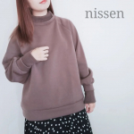 最近お気に入りでよく着てるトップス💓⁡⁡  u0040nissen_ladies_official  の⁡⁡裏起毛リブ切替チュニックプルオーバー⁡💗*⁡⁡裏起毛なので1枚でとっても暖かいです🥰&hellip;のInstagram画像