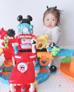 .&hearts;┈┈┈┈┈┈┈┈┈┈┈┈┈┈┈&hearts;⁡⁡トイザらス限定【ミッキーマウスリペアーショップ】⁡何かに集中して遊んでるなーって思ったらいつもコレで遊んでる👶❤️⁡危な&hellip;のInstagram画像