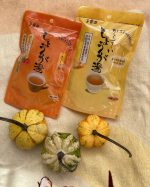 玉露園さんの、しょうが湯とからーいしょうが湯お試し♪お湯を注いで、軽くかき混ぜてすぐ出来るしょうが湯🟡とろみのあるしょうが湯は、おやつタイムやお夜食に、ちょっとおつまみ🤏を添えていただきました&hellip;のInstagram画像