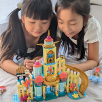 〘仕掛けいっぱい❗〙みんな大好きレゴ♡　　レゴ ディズニープリンセス アリエルの海のお城　　　第三弾です☺　　とうとう完成❗めちゃくちゃかわいい&hellip;のInstagram画像