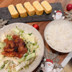.全てが最高な日のご飯🫶🏻@meshima_official さんの #池田屋のダシ を使用した、だし巻き玉子@yakiniku.shokudouen さんの #ツイン&hellip;のInstagram画像