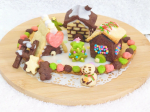 ...🎄✨手づくりキット【おかしのまちをつくろう】✨🎄共立食品の『おかしのまち』作りに挑戦🙌･手づくりキット内容･🔸クッキー専用粉🔸アイシング用粉砂糖🔸ココアパ&hellip;のInstagram画像