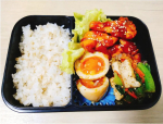 🎀今日のお弁当🎀毎日もち麦生活&hearts;#今日のご飯 #朝ごはん #あさごはんプレート #簡単 #ワンプレートごはん #晩ごはん　#晩ごはん献立 #今日のご飯🍚 #ごはん記録 #節約料理 #簡単料理 &hellip;のInstagram画像