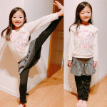 ／あったか裏ベロアスカッツ（女の子　子供服・ジュニア服）＼お気に入りの服がニッセンが多いことに気づき始めた娘&hellip;届いた時からこれは&hellip;！と大喜びで開けていました😊全身カラフル時代から一皮む&hellip;のInstagram画像