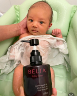..@official_belta 様から、素敵なベビーソープをプレゼントしていただきました🎁...オーガニックの泡立てないミルクソープ🫧ミルクソープは初めて使ってみた&hellip;のInstagram画像