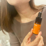 アプリアージュオイルSのお試しをいただきました♡首元のザラザラが気になっていたので、とても嬉しい！このザラザラ何だろう？って思いながらも放っていたんですが、ケアしてキレイになったら嬉しい❣&hellip;のInstagram画像